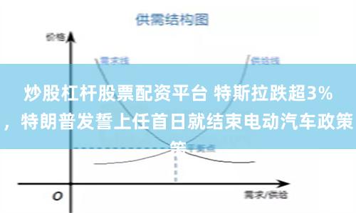 炒股杠桿股票配資平臺 特斯拉跌超3%，特朗普發(fā)誓上任首日就結(jié)束電動汽車政策